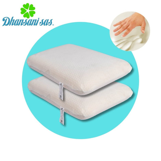 Set X 2 Almohada Visco - Smart Con Memoria - Estándar - Almohadas Dhansani