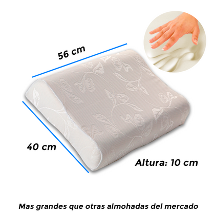 Set X 2 Almohada Visco-Smart Con Memoria - Cervical Baja