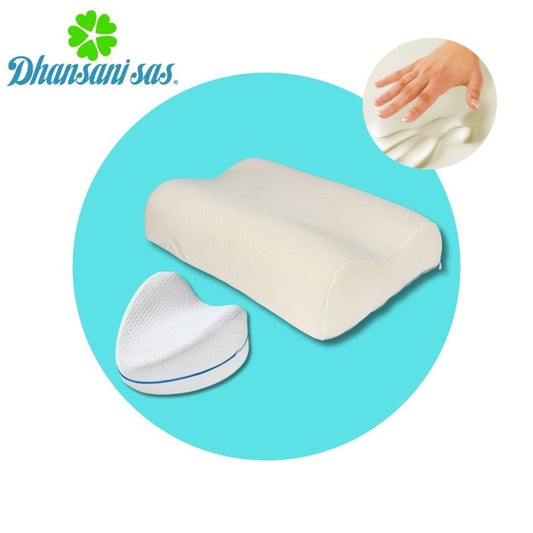 Set Almohada Cervical alta Visco - Smart + Cojín Entrepierna - Almohadas Dhansani