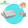 Setx2 Almohadas cervicales Altas + Cojín Cervi lumbar