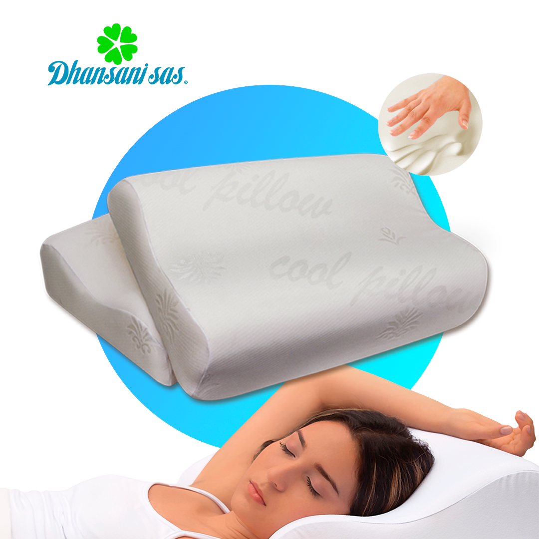 Set X 2 - Almohada Dhansani, Con Memoria - Cervical Alta: El Futuro del Descanso