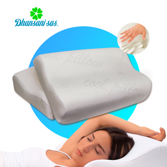 Set X 2 - Almohada Dhansani, Con Memoria - Cervical Alta: El Futuro del Descanso